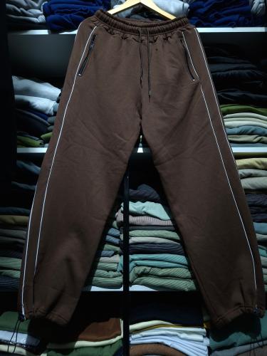 Jogguin Maxi Baggy Frisa Peinado Bolsillo Cierre Doble Benas Blanca Regular