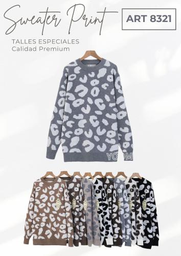Sweater Print Art. 8321 - Miniatura 2