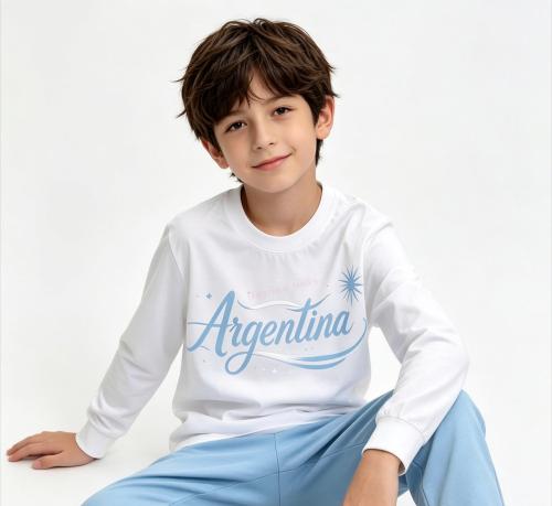 Camiseta Algodon Peinado Premium Varon
