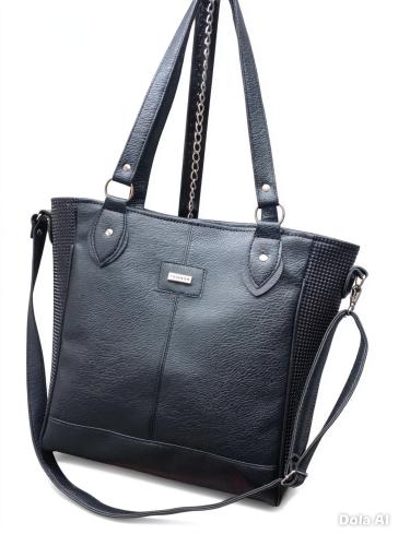Bolso con Aplicación Eco Cuero - Miniatura 2