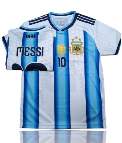 Camiseta Niños Argentina Bordada