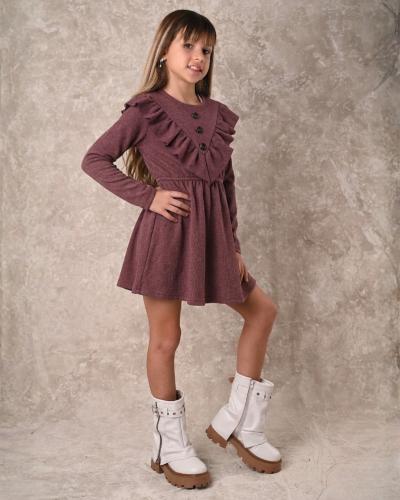 Vestido en V Darlon Rib 4 al 14 - Miniatura 2