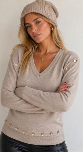 Sweater Bremer con Botones Importado - Miniatura 3