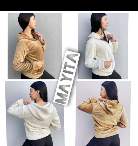 Campera Sara Key con Corderito  Disponible  Super Calientito