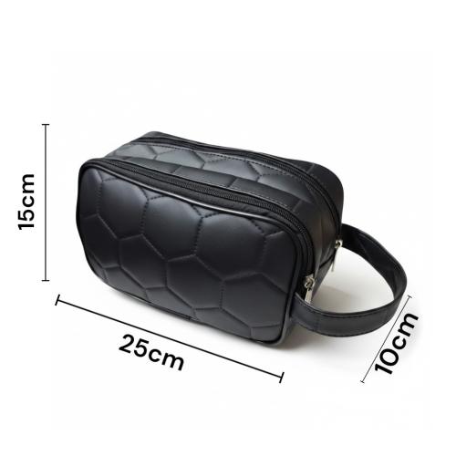 Neceser con Dos Compartimientos 
mide 25cm X 15cm X 10cm Aprox, Marroquineria - Miniatura 3