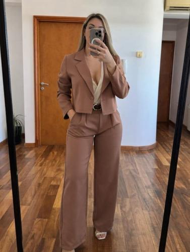 Conjunto Sastrero Blazer Corto - Miniatura 2