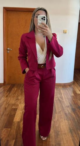Conjunto Sastrero Blazer Corto - Miniatura 3