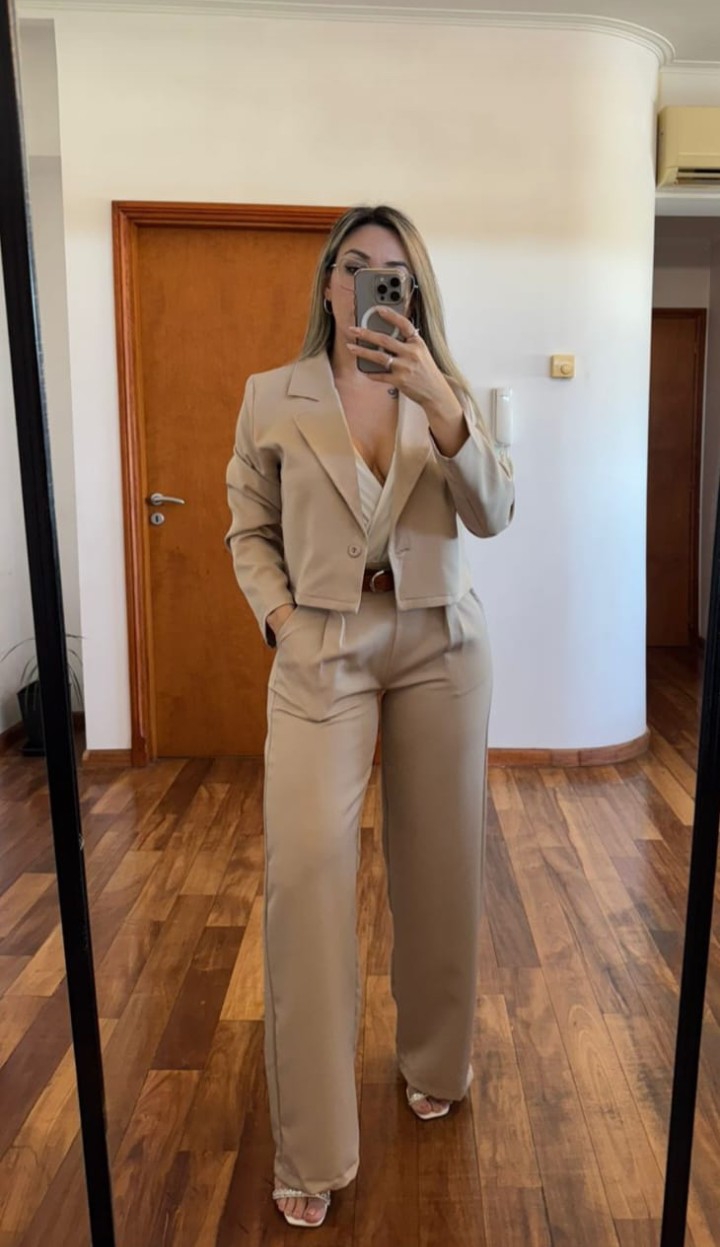 Conjunto Sastrero Blazer Corto - Imagen 7