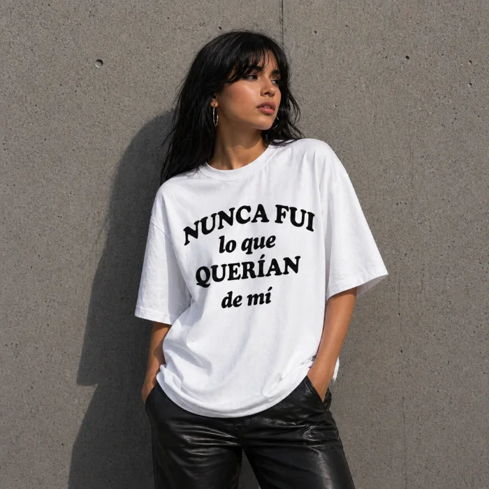 Lali "nunca Fui lo que Querian de Mi" Remera Over Adulto