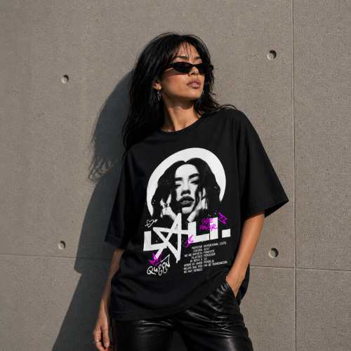 Remera Adulto "lali Queen" Algodon