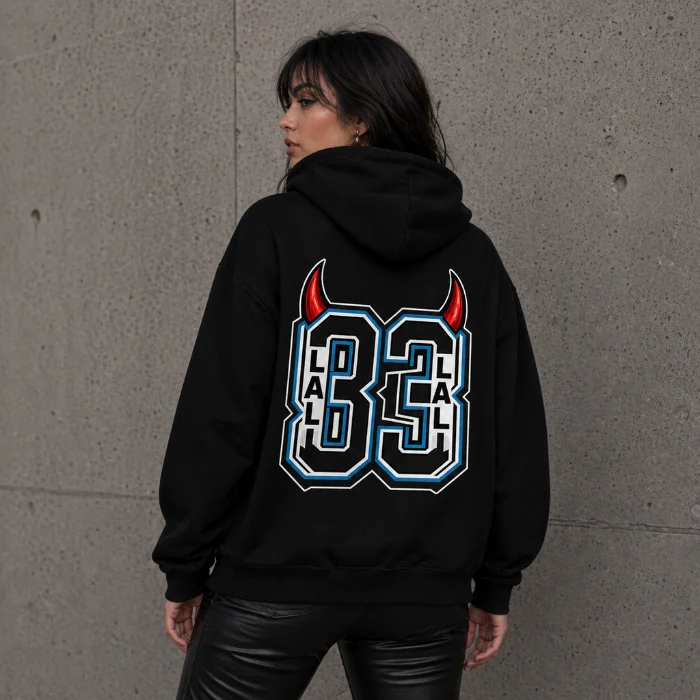Buzo Oversize Adulto "tu Popstar Fav" Lali Rustico