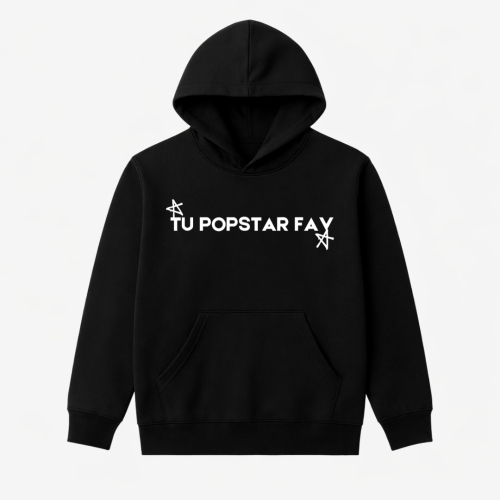 Buzo Oversize Adulto "tu Popstar Fav" Lali Rustico