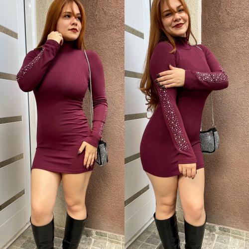 Vestido Polera Atrás