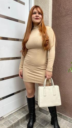Vestido Anghi ( Morley Doble Brush - Miniatura 5