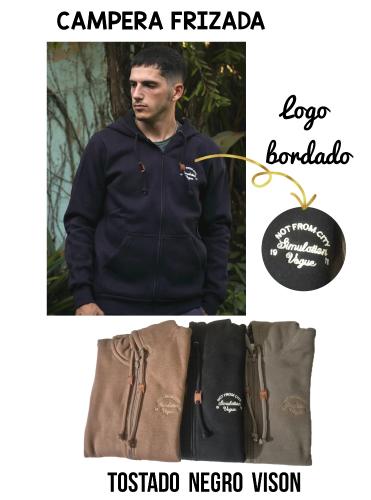 Campera Frizada Algodon Peinado