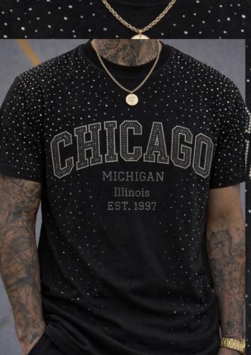 Remera Chicago Brillo