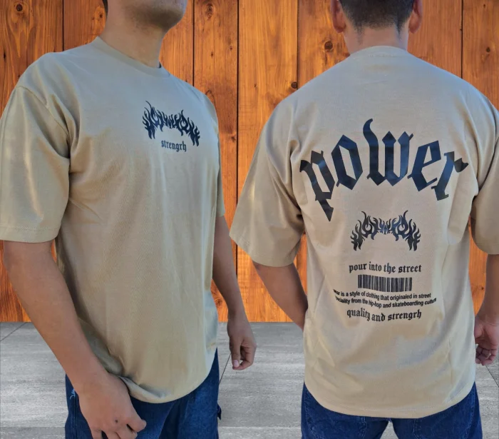 Remeras Overzice Estampadas