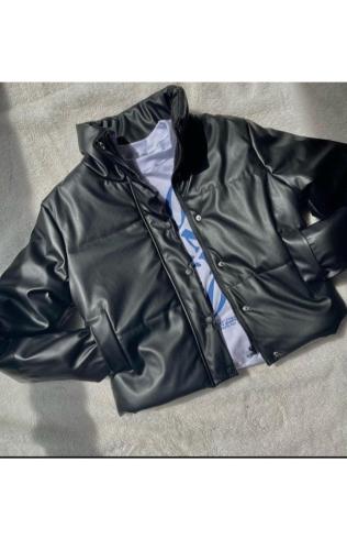 Campera de Eco Cuero Excelente Calidad para Dama Talles del 2 al 5 - Miniatura 2