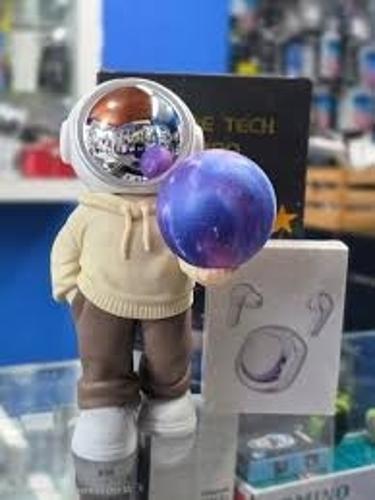Combo Parlante Astronauta  Luna Rgb + Auriculares Earbuds