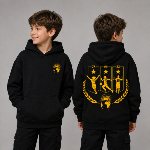 Buzo Oversize Rustico "legado 10 Golden Edition"