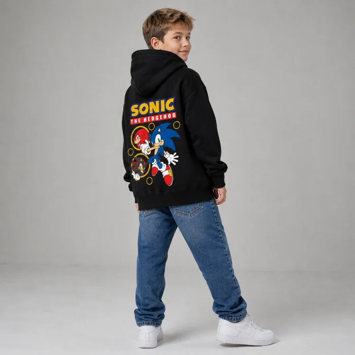 Buzo Oversize Rustico "sonic New" de Niño