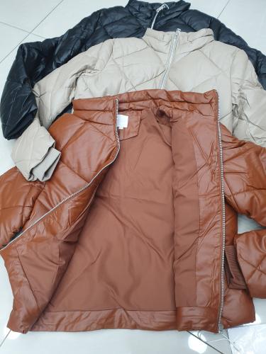 Campera Ecocuero Coffe - Miniatura 3