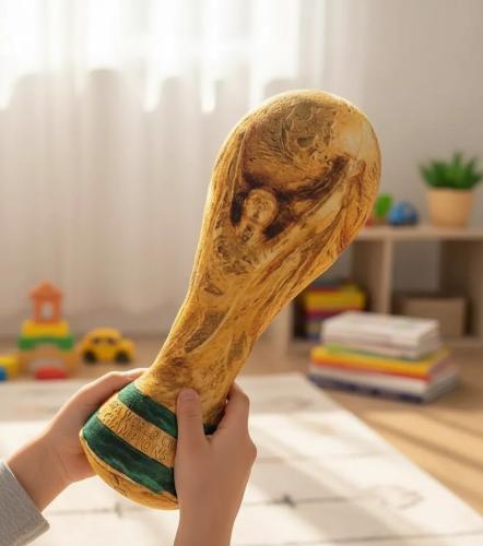 Peluche Almohadón Copa del Mundo 35cm - Miniatura 3