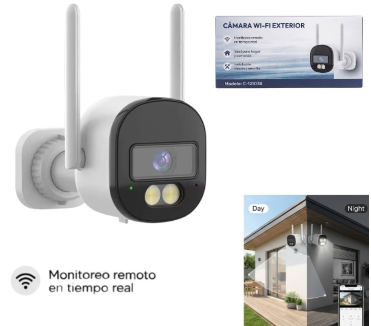 Cámara Exterior Tuya 4mp 2.4ghz 5g Wifi Bidire Impermeable - Imagen 4