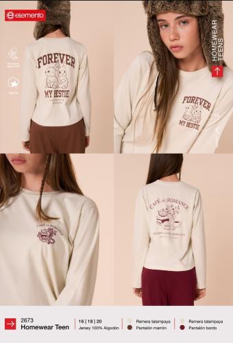 Pijamas Juvenil Elemento - Miniatura 2