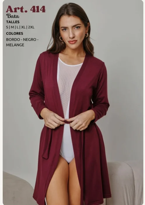 Bata de Algodón Georgette