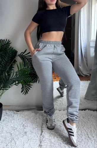 Joggins  de Frisa Peinado con Puño - Miniatura 3