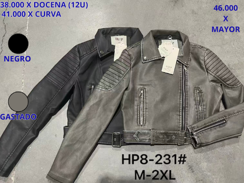 Campera Eco Cuero Hhp