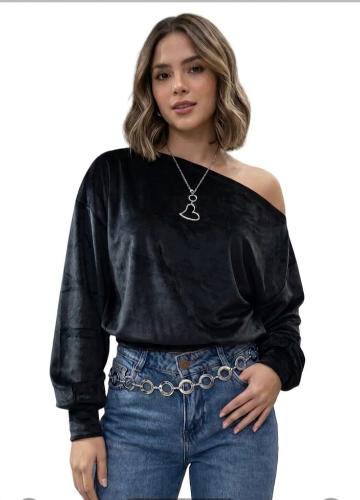 Sweaters Cuello Asimètrico