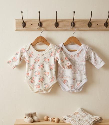 Prematuro: Body Cuello Americano en 100 Algodón Interlock