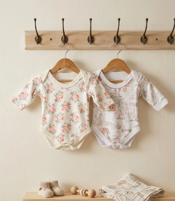 Prematuro: Body Cuello Americano en 100 Algodón Interlock