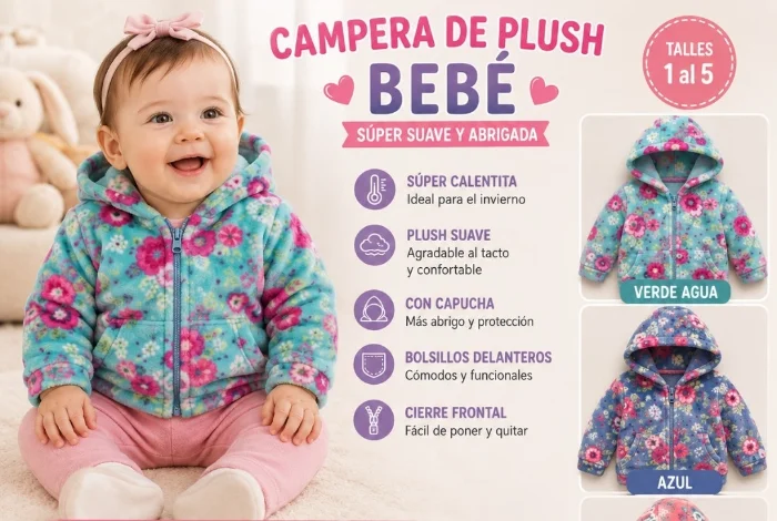 Campera de Plusch Beba