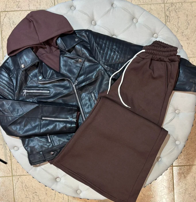 Campera Cuero Plus Size