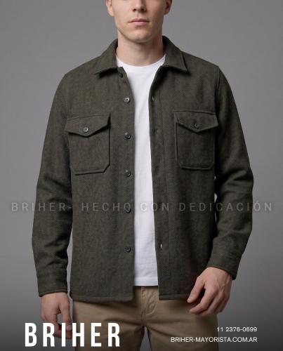 Camisaco de Hombre Paño Espigado Liquidación