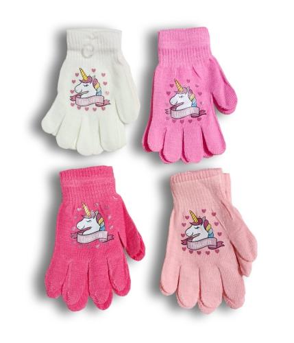 Guantes Nena Stitch Unicornio