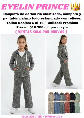 Conjunto Floreado