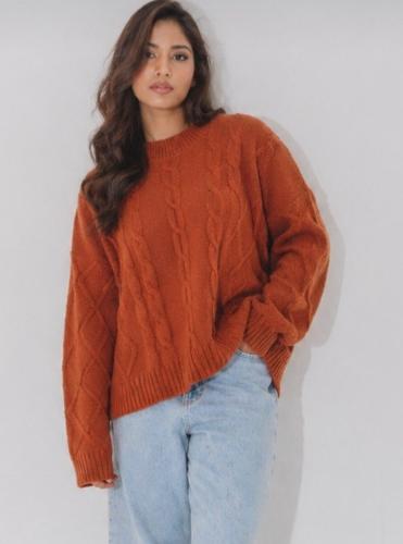 Sweater  Trenza Fancy
