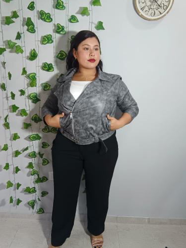 Chaqueta de Cuerina Vintage