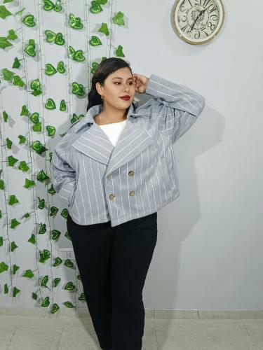 Campera Cruzada Oversize