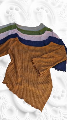 Camiseta Asimetrica Brush - Miniatura 3