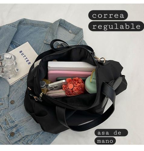 Bolso Kitty Black (tela Avion) - Miniatura 3