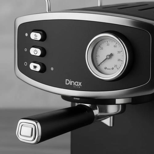 Cafetera Espresso Vintage 800w Dinax 20 Bar Termometro