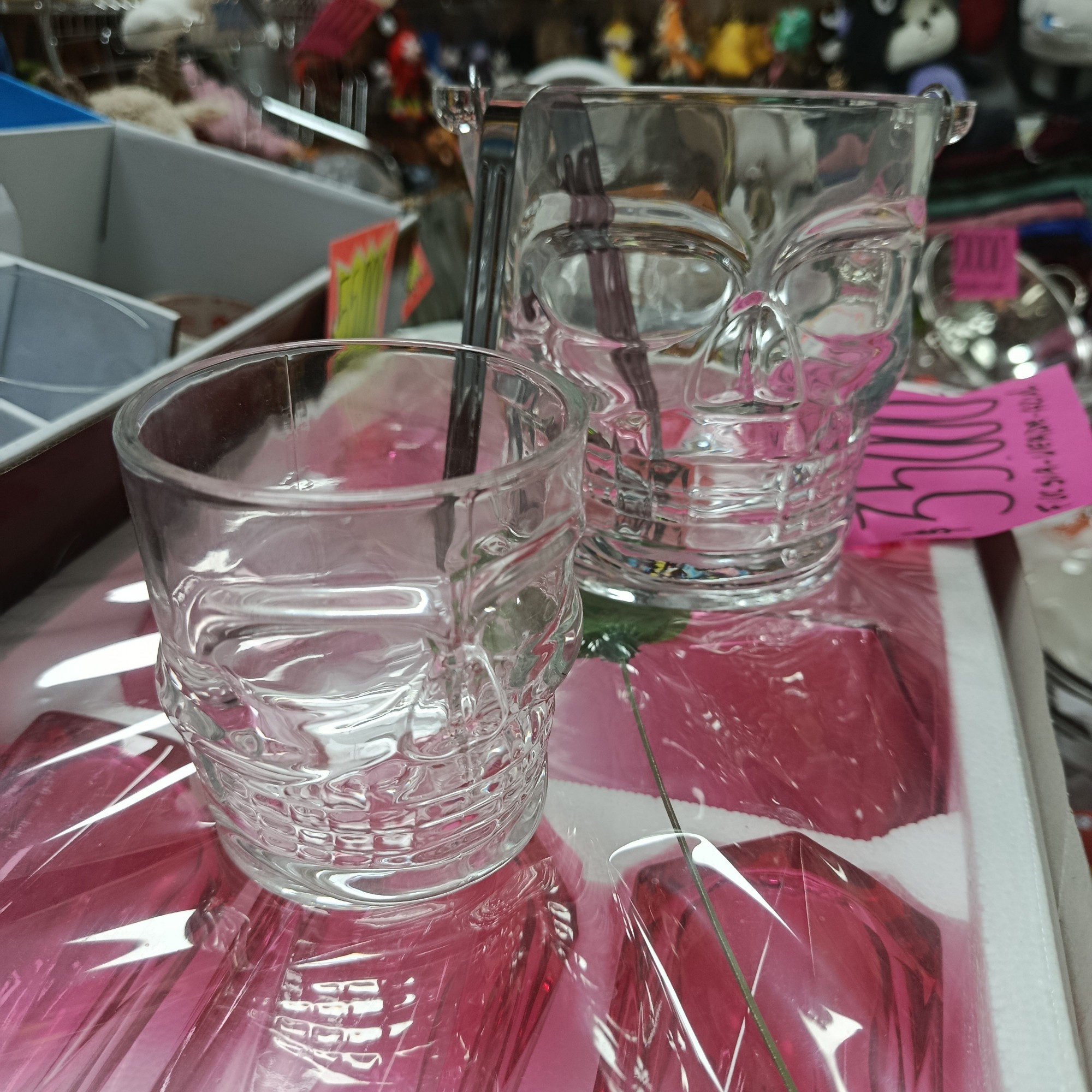 Set Calavera de Cristal 8pcs - Imagen 2