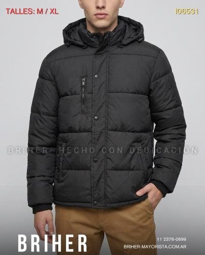 Campera Puffer Rompeviento para Hombre - Miniatura 2