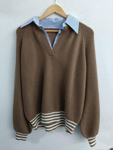 Swueter Cuello Camisa