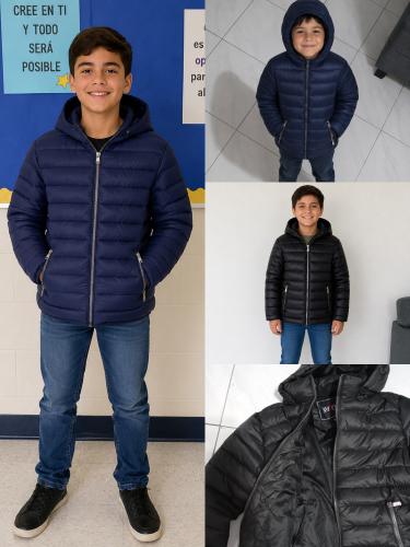 Camperas Niño con Piel Importada